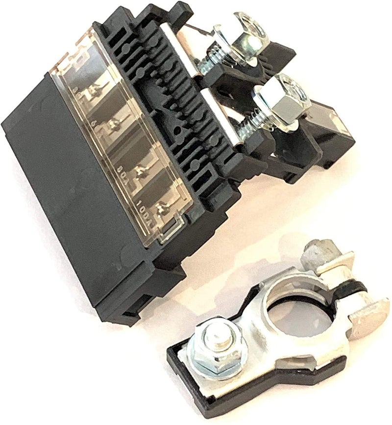 EDS Combo Pack!! New 24380-79915 2438079915 Battery Fusible Fuselink Fuse w 24340-7F000 Positive Battery Terminal w Nuts for Quest Titan Sentra Cube EX35 G37 QX56 etc - Image 1